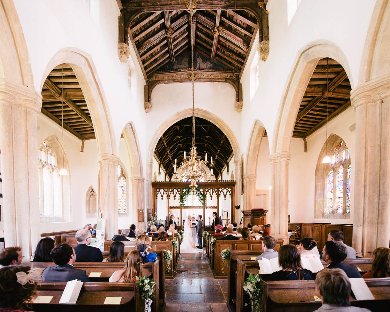 Romantic Church Weddings in Somerset Pennard House